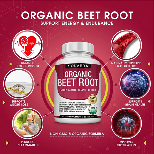Solvera Organic Beet Root