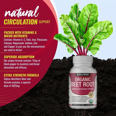 Solvera Organic Beet Root