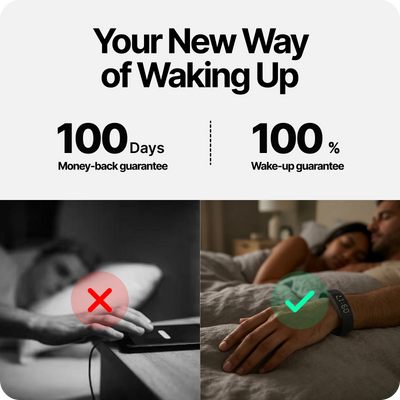 The Nudge Band™ – The World's First Silent Vibrating Wrist Alarm