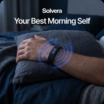 The Nudge Band™ – The World's First Silent Vibrating Wrist Alarm