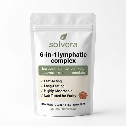 Solvera — 6-in-1 Burdock & Dandelion Lymphatic Complex